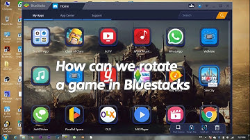 How to rotate Game in Bluestacks