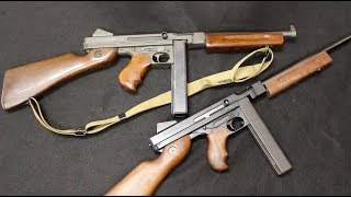 Полуавтоматический Thompson Auto-Ordnance против оригинального пистолета-пулемета M1A1