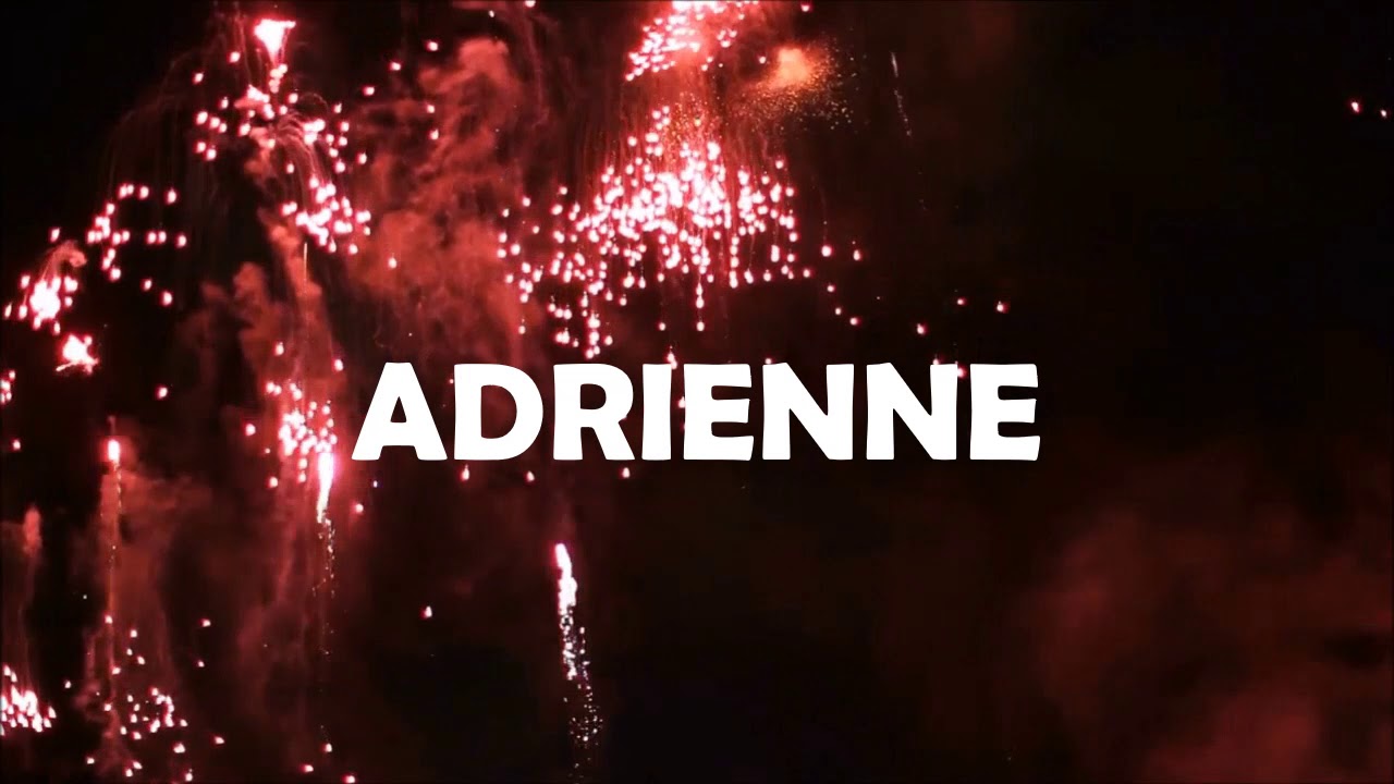 ¡ FELIZ CUMPLEAÑOS ADRIENNE ! padre ignacio