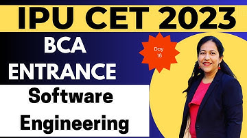 BCA Entrance Exam Preparation 2023 | Software Engineering | Computer Awareness |  #bca #ggsipu #cet