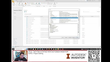1. [Autodesk inventor Pro] Setting Up Project