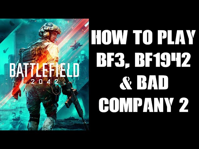 How To Play BF1942, BF3 & Bad Company 2 Conquest & Rush Against