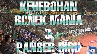 Begini Ulah Bonek Mania dan Panser Biru di Laga Persebaya v PSIS