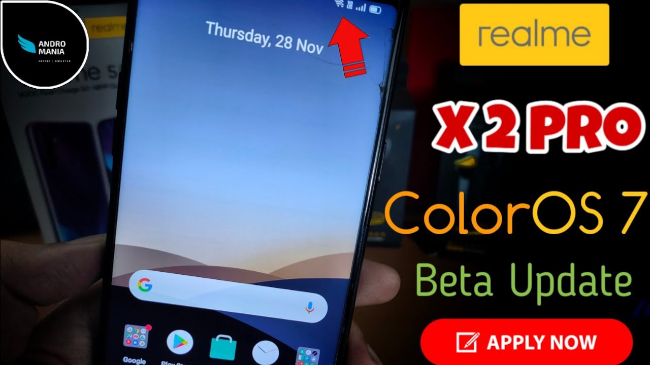 Realme X2 Pro ColorOS 7 Beta Update - Realme Coloros 7 Apply Now!
