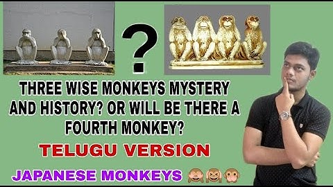 #HEAR NO EVIL #SEE NO EVIL THREE WISE MONKEYS MYSTERY AND HISTORY?OR WILL BE THERE A FOURTH MONKEY?
