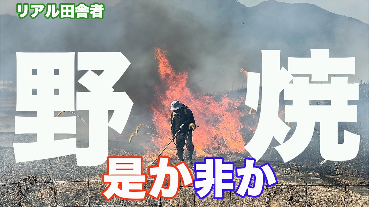 野焼きの是非について（個人的意見です）