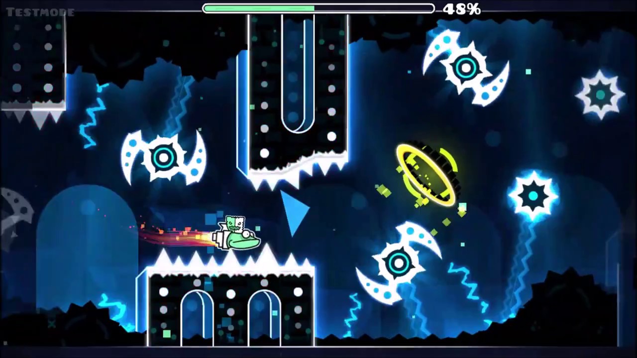 Geometry Dash | Weird collab part :()()()() - YouTube