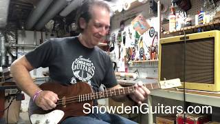 3 String Thursday with Mike Snowden Parlor Solid Body Guitar 10-3-2019