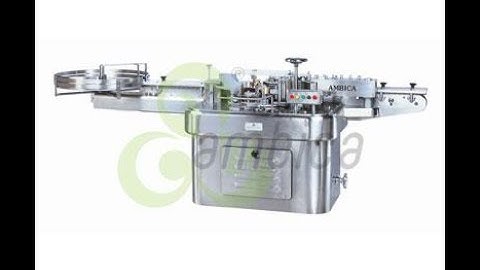 Automatic High Speed Wet Glue Labelling Machine for Round Containers. - AHL-150