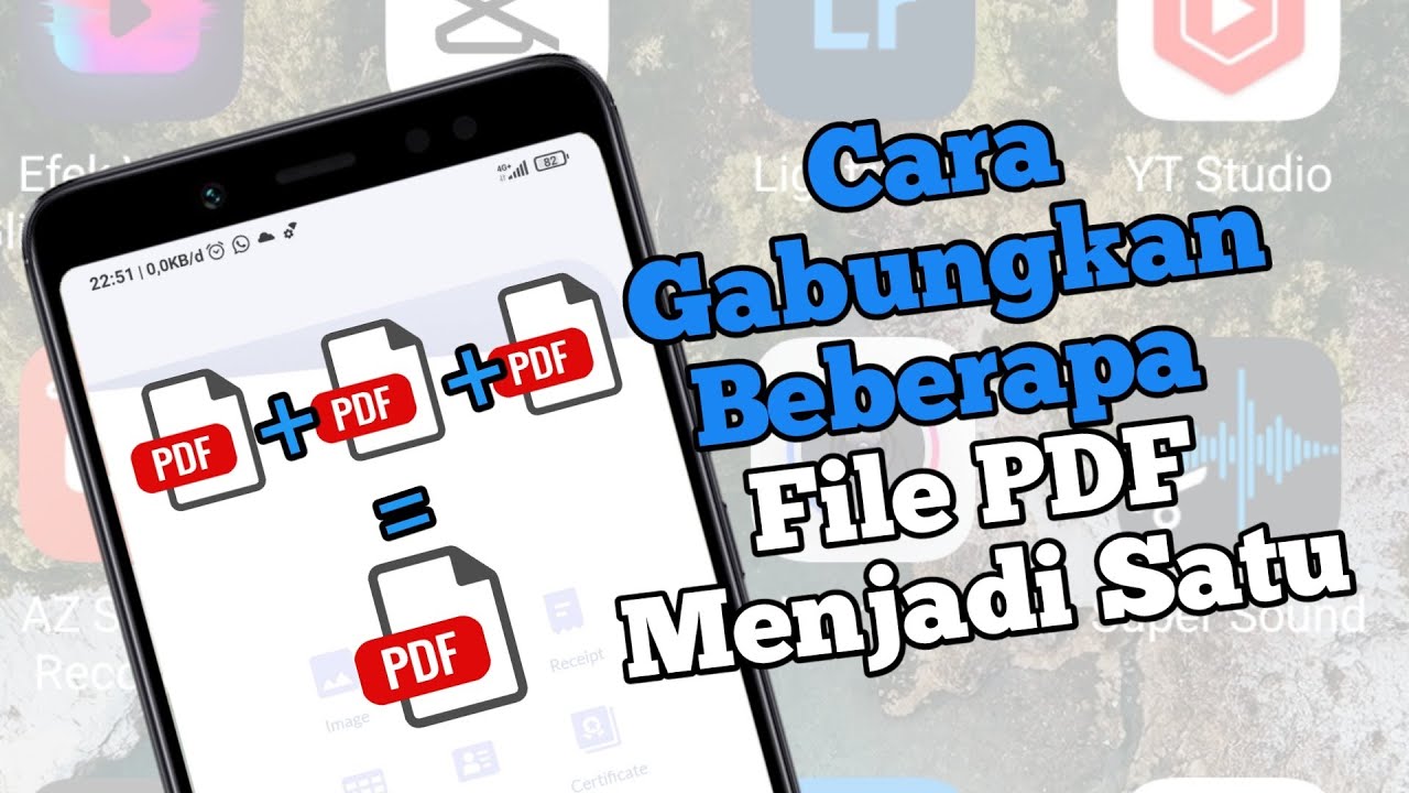 Cara Menggabungkan 2 File PDF Menjadi Satu Di Android YouTube Cara menggabungkan 2 file pdf menjadi satu di android youtube