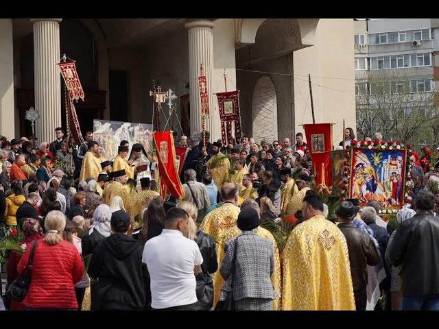 Pelerinajul de Florii în Arhiepiscopia Dunării de Jos