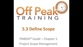 5.3 - Define Scope