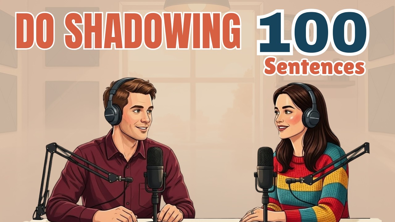 Improve English Speaking & Listening | Shadowing Practice | Listen and ...