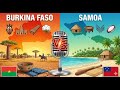 Burkina Faso vs Samoa: The Land of Honest Men vs The Heart of Polynesia