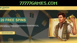 Lemon Casino No Deposit Bonus 2022 - 20 Free Spins - promo code 🚫