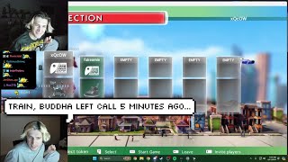 xQc Dies Laughing at Train Yelling at Buddha, Meanwhile Buddha Left the Call 5 Minutes Ago screenshot 1