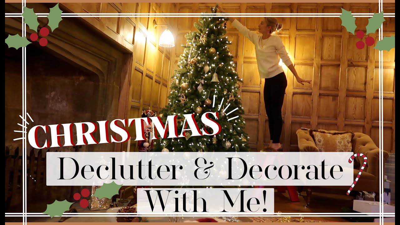 CHRISTMAS DECLUTTER & DECORATE WITH ME // Fashion Mumblr Vlogs