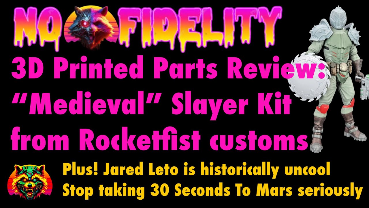 3D Printed Parts Review: “Medieval” Slayer Kit from Rocketfist Customs