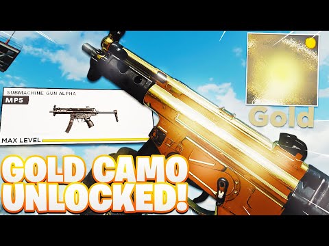 Black Ops Cold War: Gold Camo Unlocked! MP5 Is INSANE (Black Ops Cold War Gold Camo Gameplay & Tips)