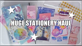 huge stationery haul | notepads, notebook, and lots of stickers 🤪