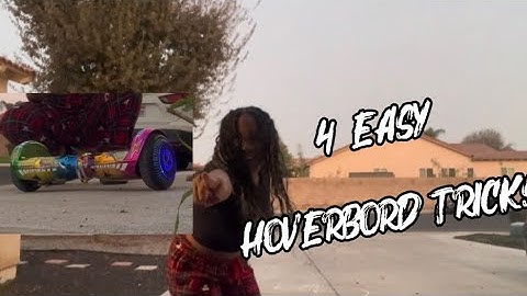 4 Easy hoverboard tricks for beginners! + 2 hard ones at the end!