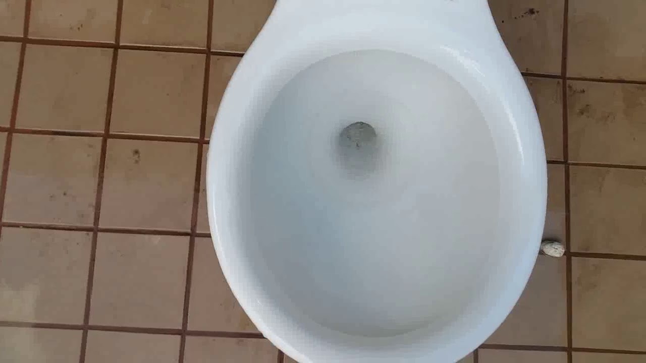 1990s Procemex toilet dry bowl test YouTube