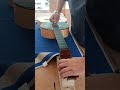 Frat levelling day.#guitar #lutherie #wood #guitarmakingcourse #woodworking #luthier #love #wealthy