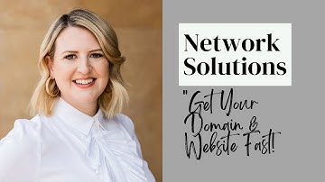 "Get Your Domain & Website Fast! | Network Solutions Full Review 2025 | Domain, Hosting & SSL Setup