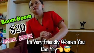 Thai Special MASSAGE 4K 🇹🇭 With Funny Women ❤️🥰 (thailand massage)