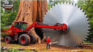 Extreme Dangerous Big Chainsaw Cutting Tree Machines &amp;  Wood Chipper Machines | Heavy Machinery #3