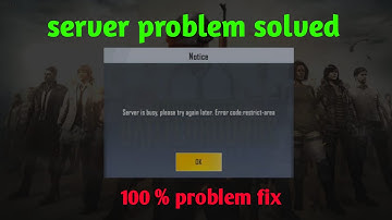 PUBG LITE server problem solve. HOw to open after pubg ban