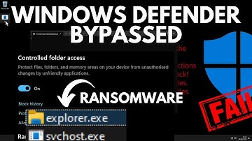 Windows Defender CFA bypassed by Ransomware