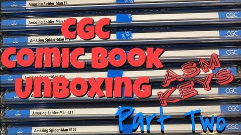CGC Comic Book Unboxing - Part 2 - Amazing Spider-Man Keys and First Appearances - Comic Book Haul