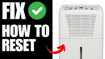 GE Dehumidifier Not Working  How To Reset