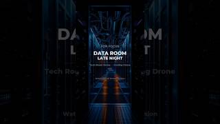 Data Room Late Night — Focus Ambience Preview Tech Room Series · Cooling Drone 03 #Shorts