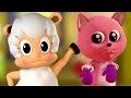 Три маленькие котята | потешки | 3D Kids Songs | Nursery Rhyme | Three Little Kittens For Kids