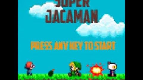 SuperJacaMan - Oficial Announcement Trailer | Pygame