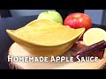 Simple homemade apple sauce recipe