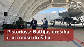 Vācijas aizsardzības ministrs: Baltijas drošība ir arī mūsu drošība