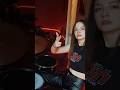 🔥BANG BANG🔥 #drumcover #femaledrummer #metal #drummer #drums