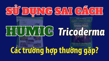Thông tin đầy đủ về Humic và Trichoderma | HIỂU SAI VỀ HUMIC? | SỬ DỤNG SAI CÁCH Trichoderma