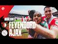 Feyenoord Ajax goals and highlights