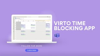 Virto Time Blocking App