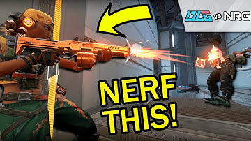 Pros Are ABUSING This BROKEN Gun for FREE WINS! - Pro VALORANT Breakdown | BLG vs. NRG