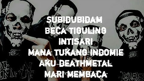 MESIN TEMPUR - SUBIDUBIDAM, BECA TIGULING MARI MEMBACA KOMPILASI MP3