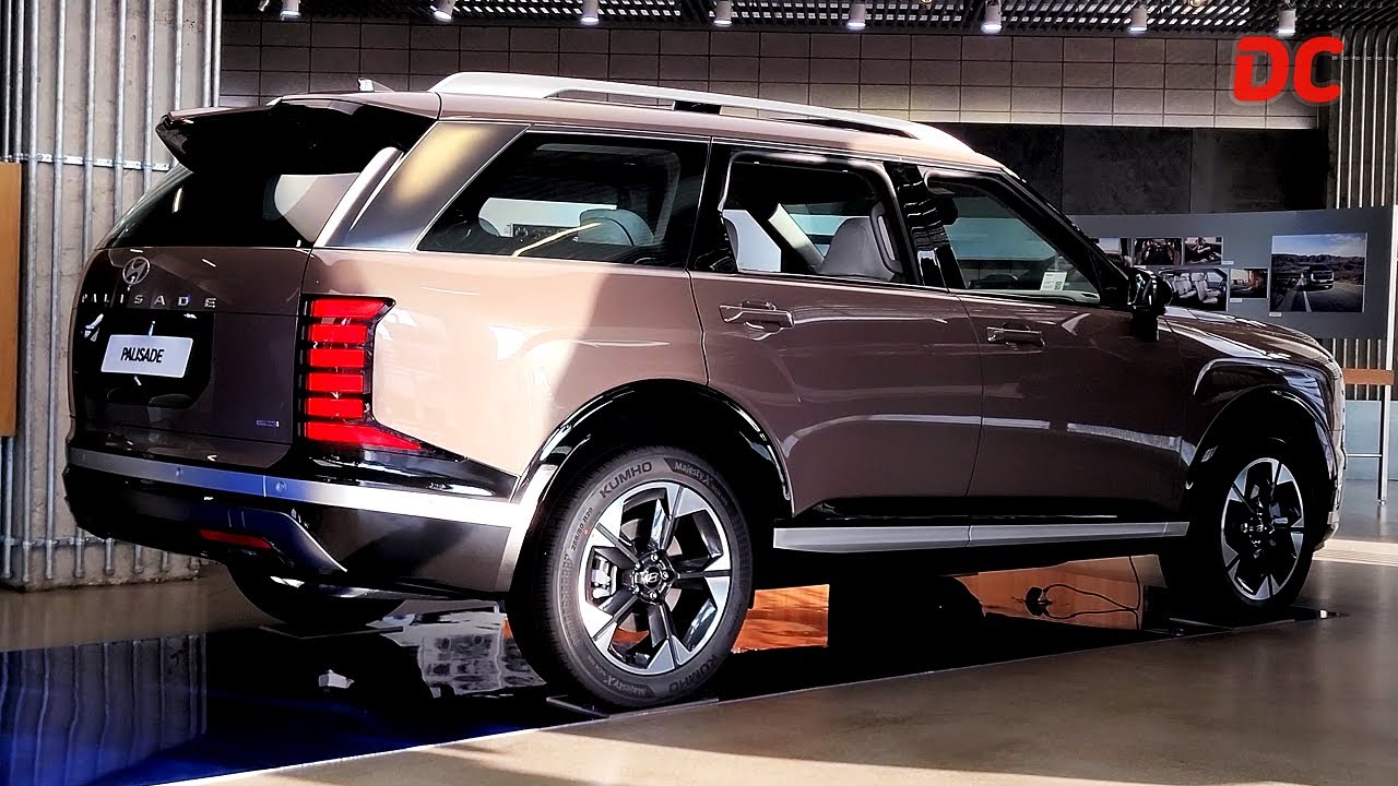 New 2026 Hyundai Palisade 2.5T Prestige, Cast iron brown : 4K Exterior & Interior Detail Cut #DCUT