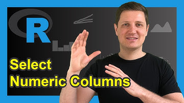 Select Only Numeric Columns from Data Frame in R (Example) | Extract Variables with Base R & dplyr