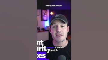 Recurring revenue: website update packages 👍