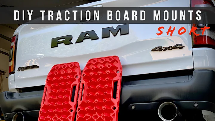 DIY (read: CHEAP!) Traction Board Mounts - Ram Reb...