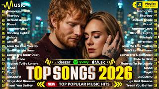 Spotify 🌲 Billboard Hot 100 Top 10 🍁 Justin Bieber, Adele, Ed Sheeran, Bruno Mars, Dua Lipa, Rihanna